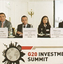 Euro China Capital guest speaker at the G20 Investment Summit