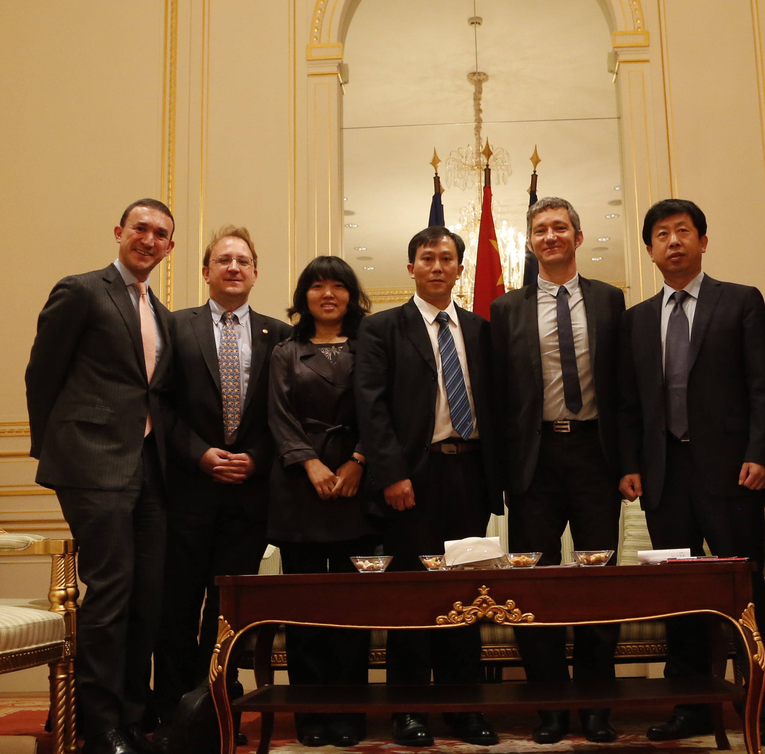 Agro-scientific meeting at the Chinese Embassy organized by ECC
